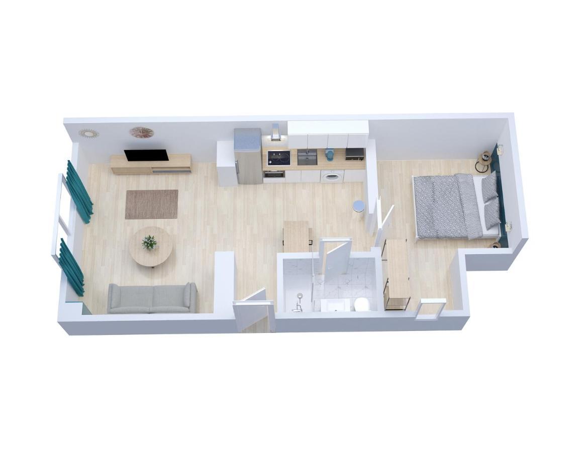 Le Havre - Appartements T2 Et T3 - Tout Confort - Nouveau Buitenkant foto